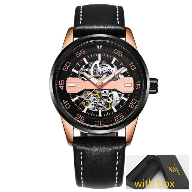 OCHSTIN Sport Design Watch Mens Watches Top Brand Luxury Montre Homme Clock Men Automatic Skeleton Watch